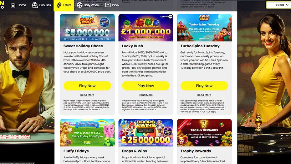 Justin Casino Bonus Promotions